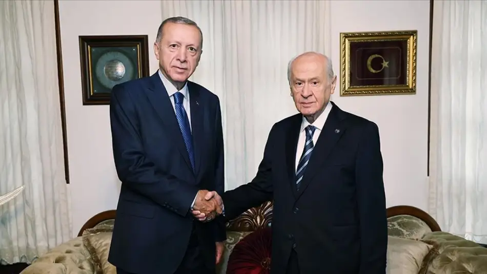 Cumhurbaşkanı Erdoğan, Bahçeli ile Görüşme Gerçekleştirdi