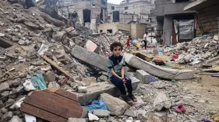 UNICEF: Gazze’de Çocuklar Sular Altında, Kış Koşulları Hayati Tehlike Yaratıyor