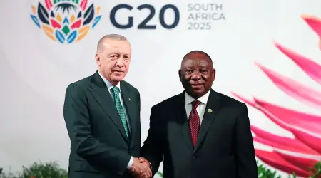 G20 Zirvesi için Güney Afrika’ya Giden Cumhurbaşkanı Erdoğan Çok Sayıda Görüşme Yapacak