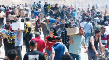 Gazze’deki İsrail Destekli ABD’nin Sözde Yardım Kuruluşu Kendini Feshetti