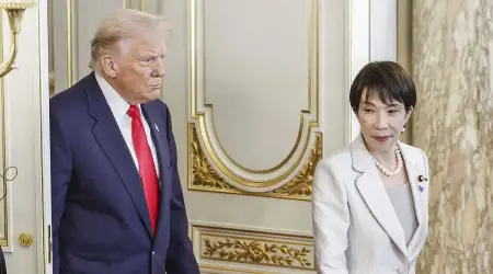 Trump, Japonya’ya Tayvan Konusunda Tavrını Yumuşatma Çağrısında Bulundu