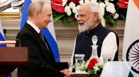 Yeni Delhi’ye Giden Putin, Hindistan İle Çeşitli Konularda 70 Maddelik Anlaşma İmzaladı