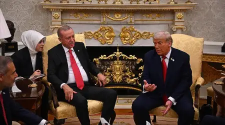 Trump Bir Kere Daha Vurguladı: Erdoğan’la Konuşamayanlar Beni Arıyor, O Çok Çetin Adam