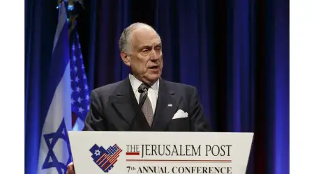 Yahudi Kongresi Başkanı Ronald S. Lauder ABD’yi Tehdit Etti: Bizi Eleştirirseniz Sizi Hedef Alırız