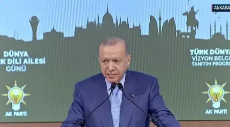 Dünya Türk Dili Ailesi Günü’nde Konuşan Erdoğan: Türk Dünyası Vizyon Belgesi Gelecek Yüzyılın İnşasında Yol Haritası Olacak