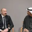 Azerbaycan Cumhurbaşkanı Aliyev BAE’de Bin Zayid ile Görüştü