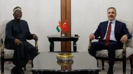 Hakan Fidan Nijer Dışişleri Bakanı ile Görüştü