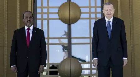 Somali Cumhurbaşkanı Ankara’da