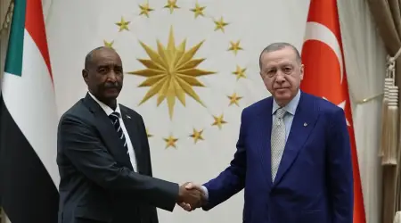 Sudan Egemenlik Konseyi Başkanı Burhan, Sudan’ın Egemenliğine, Birliğine ve Güvenliğine Olan Desteği İçin Türkiye’ye Teşekkür Etti