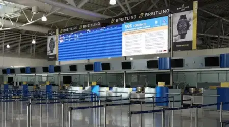 Yunan Hava Sahası Kilitlendi