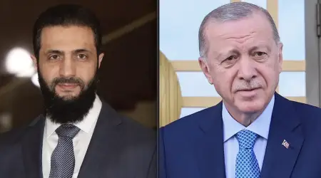 Cumhurbaşkanı Erdoğan’dan Şara’ya Arkandayız Mesajı