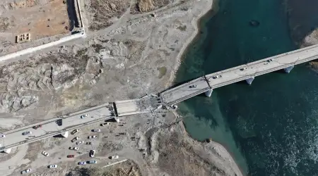 Terör Örgütü YPG Köprüleri Yıktı, Tişrin Barajının Altını Cephanelik Yapmışlar