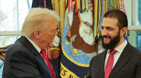 Suriye Ordusu Terör Örgütü YPG’yi Fırat’ın Doğusundan Temizlerken Cumhurbaşkanı Şara ABD Başkanı Trump ile Görüştü