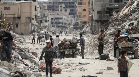 Katil İsrail’in Gazze Yönetimi Ulusal Komitesi’nin Girişine İzin Vermediği İddia Edildi