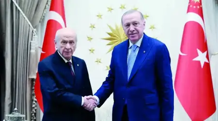 Cumhur İttifakının Liderleri Suriye ve Filistin Başta Olmak Üzere Gündemi Değerlendirdi