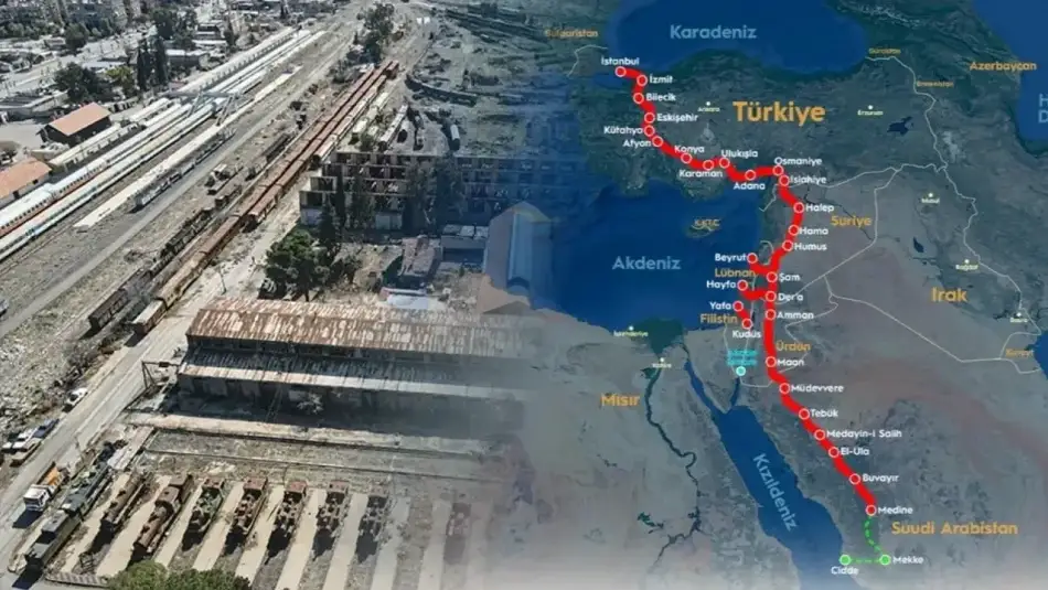 Osmanlı Döneminde Yapılan Hicaz Demiryolunun İhyası İçin Türkiye ve Suriye Arasında Çalışmalar Başladı