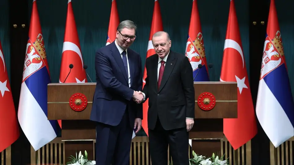 Ankara’da Cumhurbaşkanı ile Görüşen Sırbistan Lideri Vucic: Erdoğan Sadece Bölgede Değil, Aynı Zamanda Dünyada Büyük Bir Lider