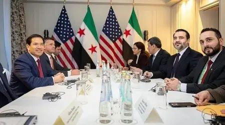 Münih’te Kritik Fotoğraf: Mazlum Abdi, Suriye Bakanı ile Aynı Heyette ABD’li Yetkililerle Görüştü