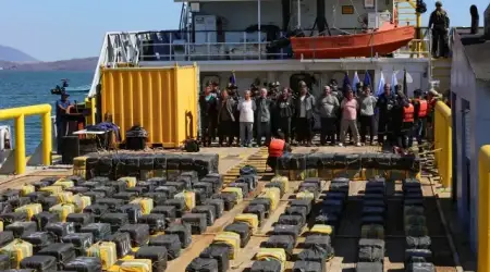 El Salvador, Pasifik’te Düzenlediği Operasyonda 6.6 Ton Kokain Yakaladı