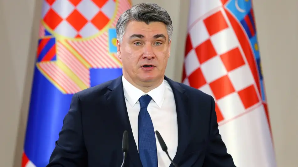 İsrail’in Hırvatistan'a Karşı Sırbistan’ı Silahlandırdığına Dikkat Çeken Cumhurbaşkanı İsrail'den Yapılan Savunma  Tedarikinin Derhal Kesilmesini İstedi