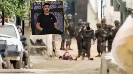 Soykırımcı İsrail Güvenlik Güçleri Batı Şeria’da 14 Yaşındaki Bir Çocuğu Silahla Vurduktan Sonra Kan Kaybından Ölmesini Bekledi