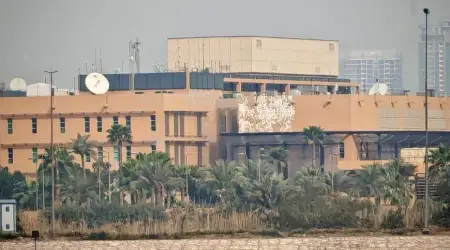 ABD’nin Bağdat Büyükelçiliğine Çok Sayıda Füze ve İHA Saldırısı Yapıldı