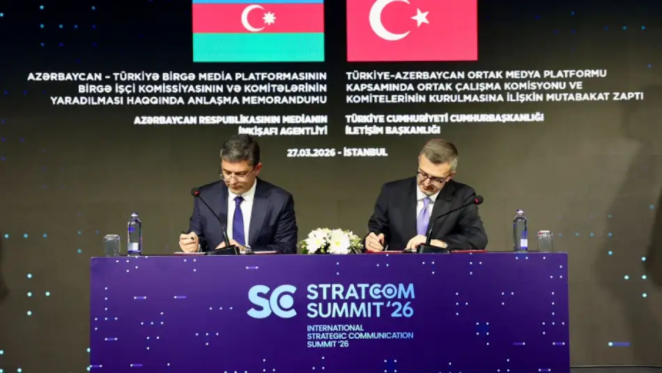 Türkiye ve Azerbaycan Medyada Güçlerini Birleştiriyor: Ortak Çalışma Komisyonu ve Daimi Komiteler Kuruluyor