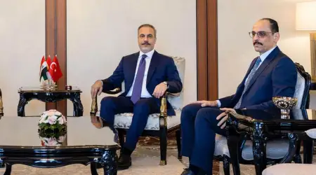 Dışişleri Bakanı Fidan ve MİT Başkanı Kalın Hamas yönetimi ile Ankara’da Görüştü