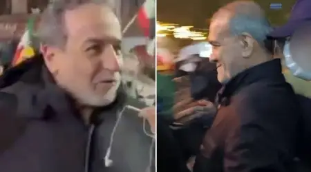 İran Cumhurbaşkanı Pezeşkiyan ile Dışişleri Bakanı Arakçi, Başkentte Düzenlenen Gösterilere Katıldı