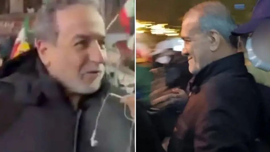 İran Cumhurbaşkanı Pezeşkiyan ile Dışişleri Bakanı Arakçi, Başkentte Düzenlenen Gösterilere Katıldı