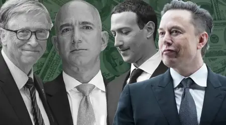 Dünyanın En Zengini Yedi Kişinin Gelirleri Yılbaşından Bu Yana Düştü