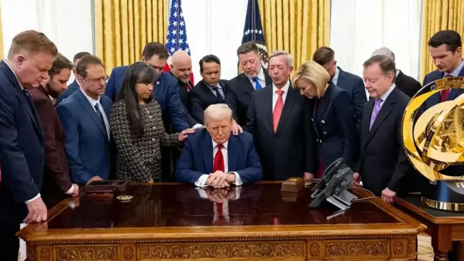 Beyaz Saray’ın Dini Danışmanı Epstein Sapığı Trump’ı Hz. İsa’ya Benzetti