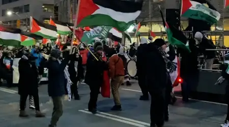 Newyork’ta Filistin Destekçilerinden İsrail Karşıtı Gösteriler