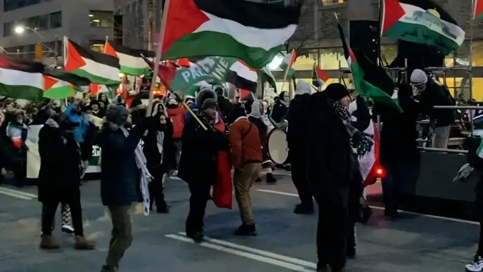 Newyork’ta Filistin Destekçilerinden İsrail Karşıtı Gösteriler