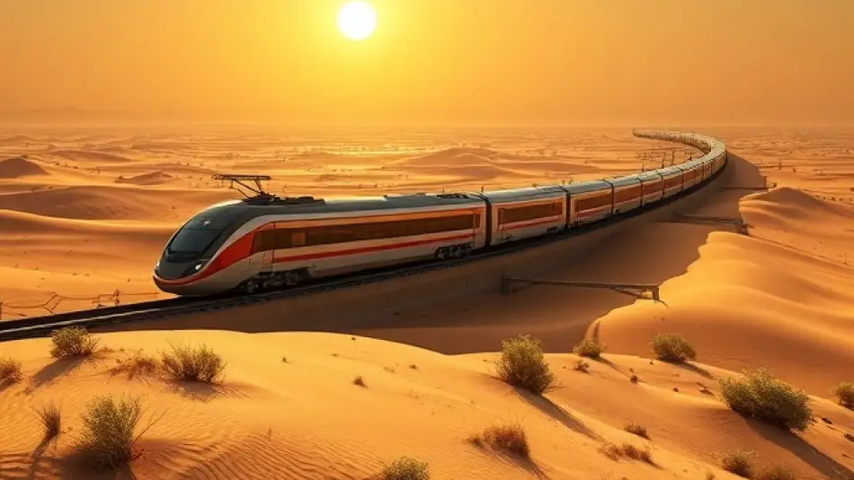 BAE -Ürdün Arasında Stratejik Bir Demir Yolu Hattı Planlanıyor