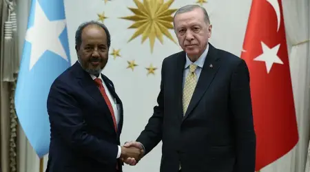 Somali Cumhurbaşkanı Ankara’da