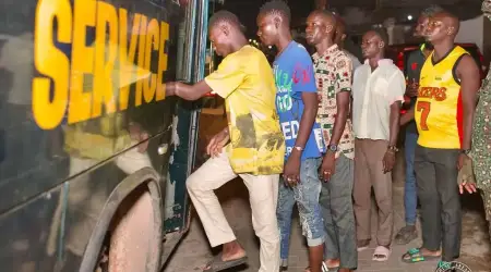 ⁠İnsan Ticaretiyle Mücadele Operasyonunda Gana 113’ü Çocuk 305 Afrikalıyı Kurtardı