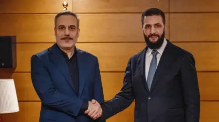 Bakan Fidan, Pakistan Başbakanı Şerif ve Suriye Cumhurbaşkanı Şara ile Görüştü