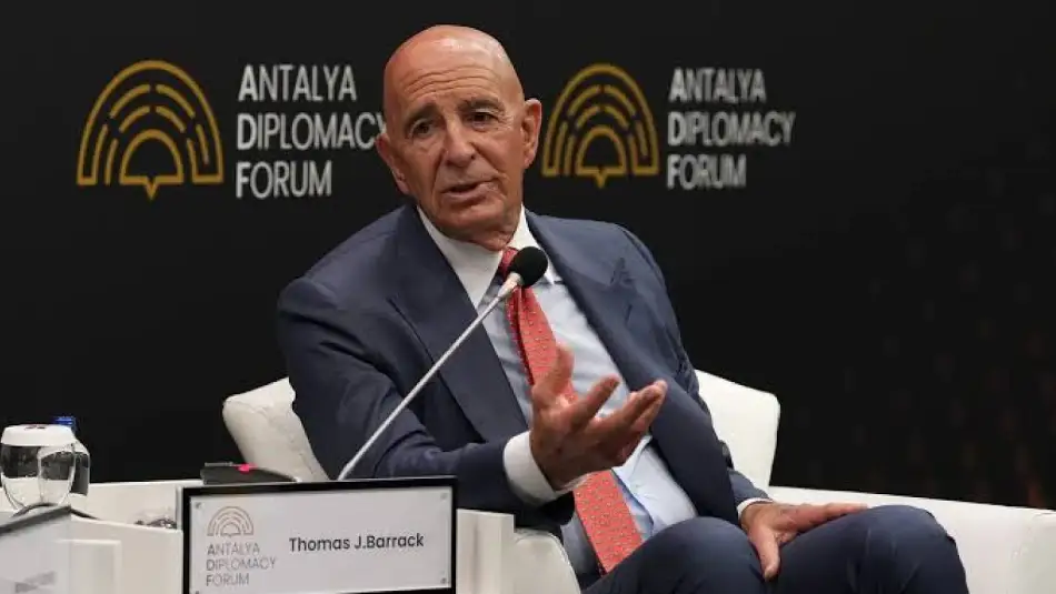 İsrail'in Ankara Karşıtı Söyleminin Değişmesi Gerektiğini Dile Getiren ABD Büyükelçisi Barrack, "Türkiye Bulaşılacak Bir Ülke Değil" Dedi
