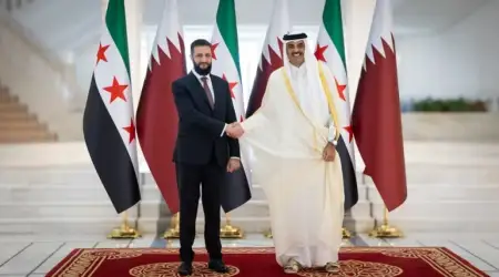Suriye Lideri Şara Suudi Arabistan Ziyaretinden Sonra Katar’da