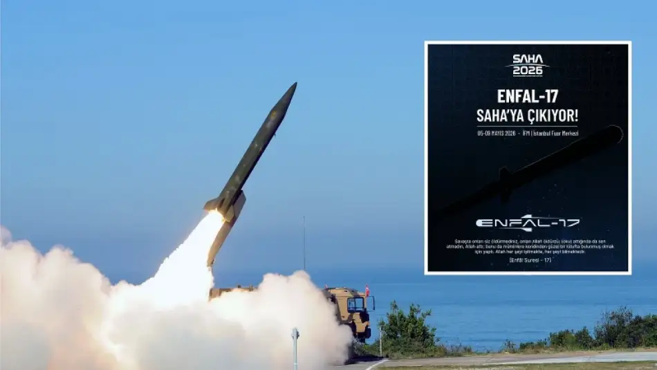 Türkiye’nin Yeni Savunma Füzesi ENFAL-17 İsmi ve İşlevleriyle Dikkat Çekti