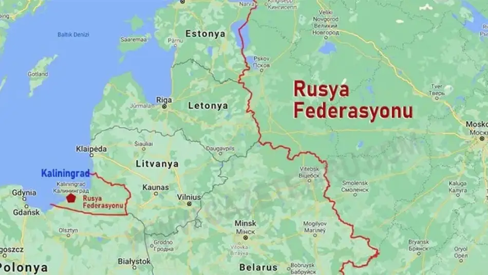 Rusya Avrupa Ülkelerini Kaliningrad’ı Ele Geçirmeye Hazırlanmakla İtham Etti