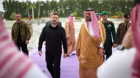 Cidde’de Veliaht Prens MBS ile Görüşen Zelensky; Suudi Arabistan'la Güvenlik, Enerji ve Altyapı Antlaşmalarımızı İlerletiyoruz Dedi