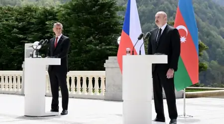 Çekya Başbakanı'ndan Azerbaycan Ziyareti