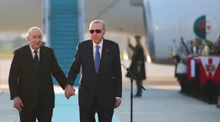 Cumhurbaşkanı Erdoğan Teamülleri Bir Tarafa Bırakarak Çok Önem Verdiği Cezayir Devlet Başkanı Tebbun’u Havaalanı’nda Karşıladı, Peki Neden?