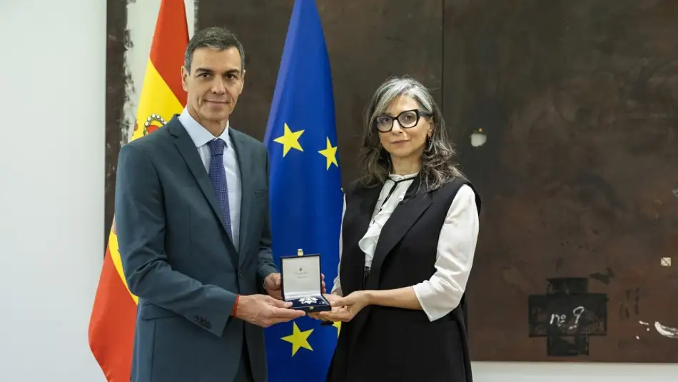 İspanya Başbakanı Sanchez Dünyanın Vicdanını Temsil Eden Ses Dediği BM Filistin Rapörtörü Albanese’ye Devlet Nişanı Verdi