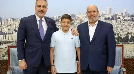 Dışişleri Bakanı Fidan Hamas Lideri Hayye’ye Taziye Ziyaretinde Bulundu