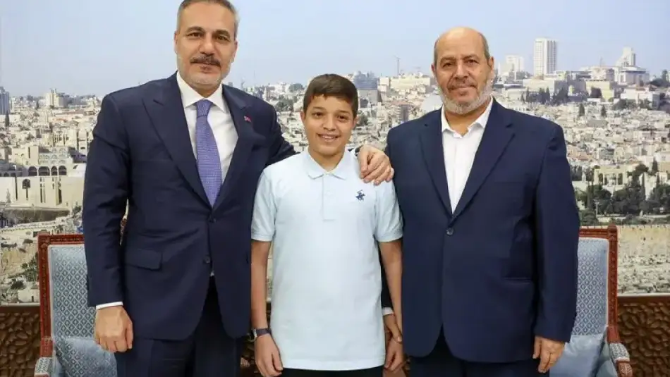 Dışişleri Bakanı Fidan Hamas Lideri Hayye’ye Taziye Ziyaretinde Bulundu