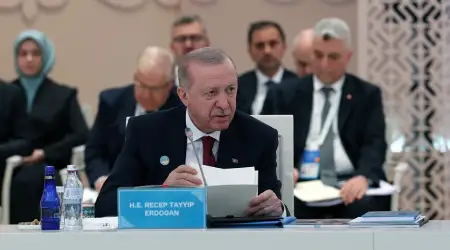 TDT Zirvesine Katılan Cumhurbaşkanı Erdoğan: Dilde, Fikirde, İşte Birlik Şiarına Dijital Vizyonda Birlik Şiarını Eklememiz Gerekir