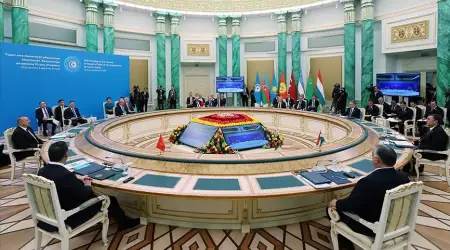 TDT Zirvesi Türk Dünyasının Manevi Önderlerinden Hoca Ahmed Yesevi’nin Bulunduğu Türkistan’da Tamamlandı, Zirvede Tarihi Kararlar Alındı